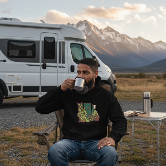 Sweat à capuche Artwear Octopusman