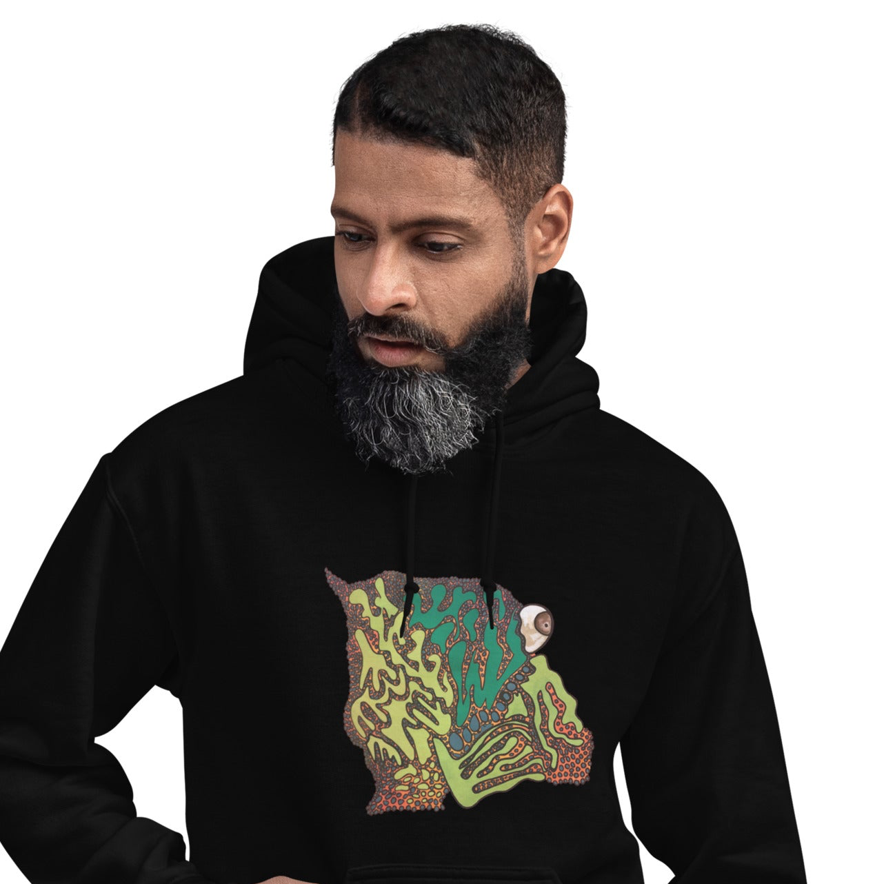 Sweat à capuche Artwear Octopusman