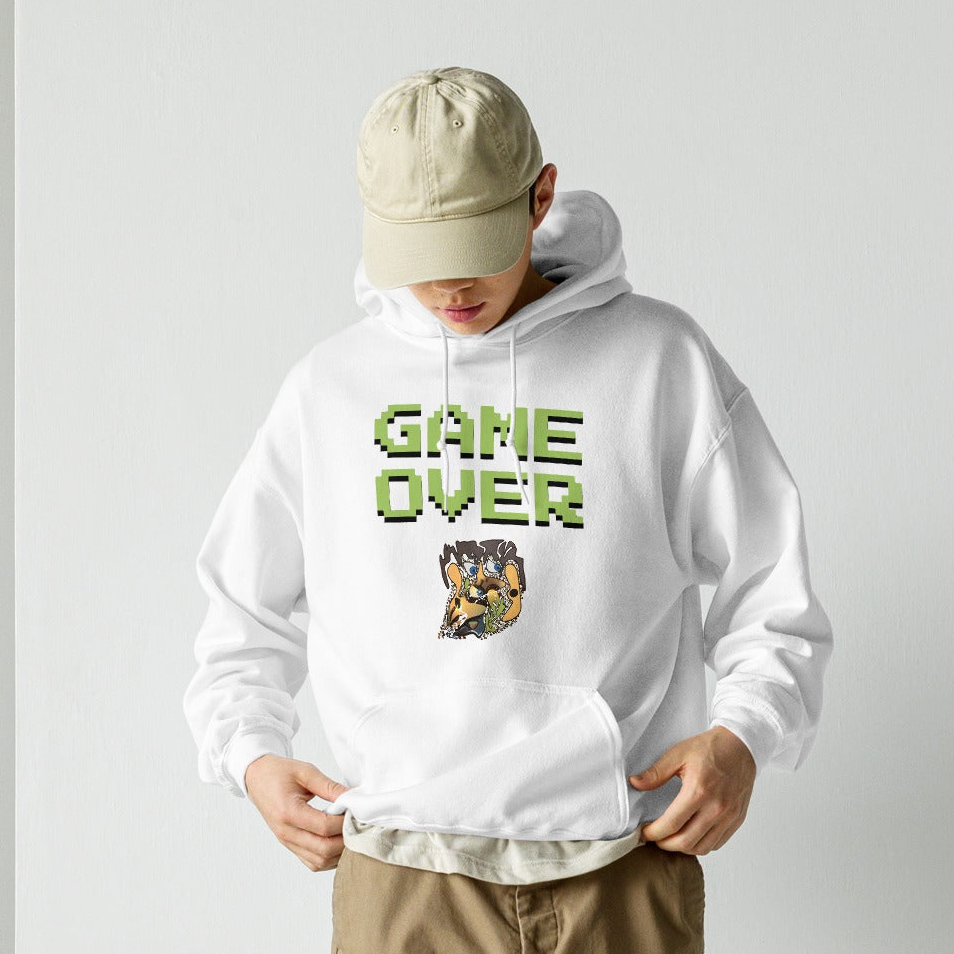 Sweat à capuche Artwear game-over