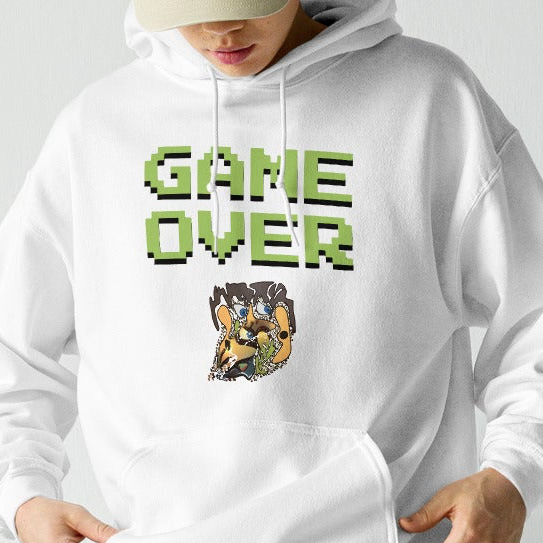 Sweat à capuche Artwear game-over